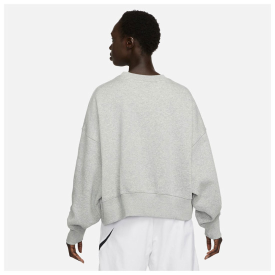 Nike Γυναικείο φούτερ Sportswear Phoenix Fleece Oversized Crew-Neck Sweatshirt